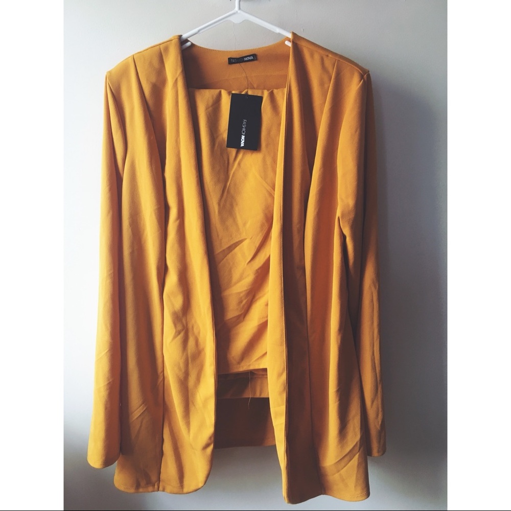 Fashion Nova Payin’ it Forward Blazer Set - 3X